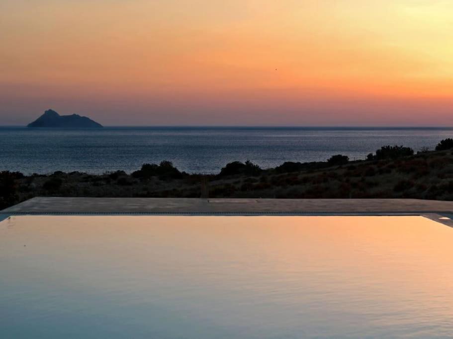 Holiday Villa Aspruga Private Pool, Absolutely Quiet, Secluded Location Pitsidia Exterior foto