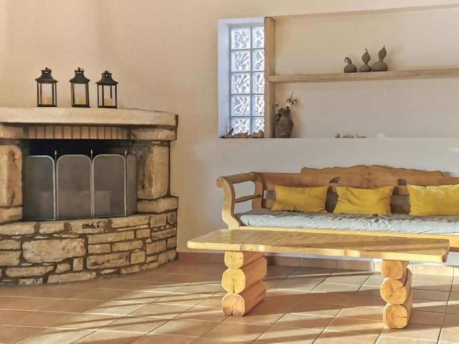 Holiday Villa Aspruga Private Pool, Absolutely Quiet, Secluded Location Pitsidia Exterior foto