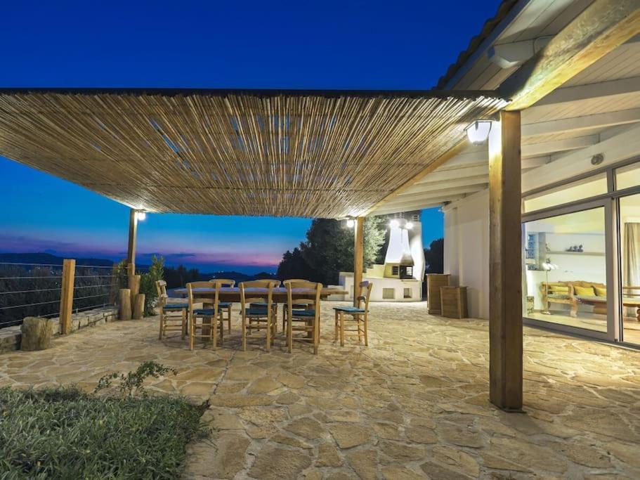 Holiday Villa Aspruga Private Pool, Absolutely Quiet, Secluded Location Pitsidia Exterior foto